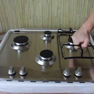 Установка электроплиты или газовой плиты
